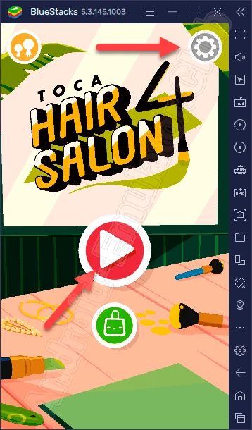 Как играть в Toca Hair Salon 4 на компьютере