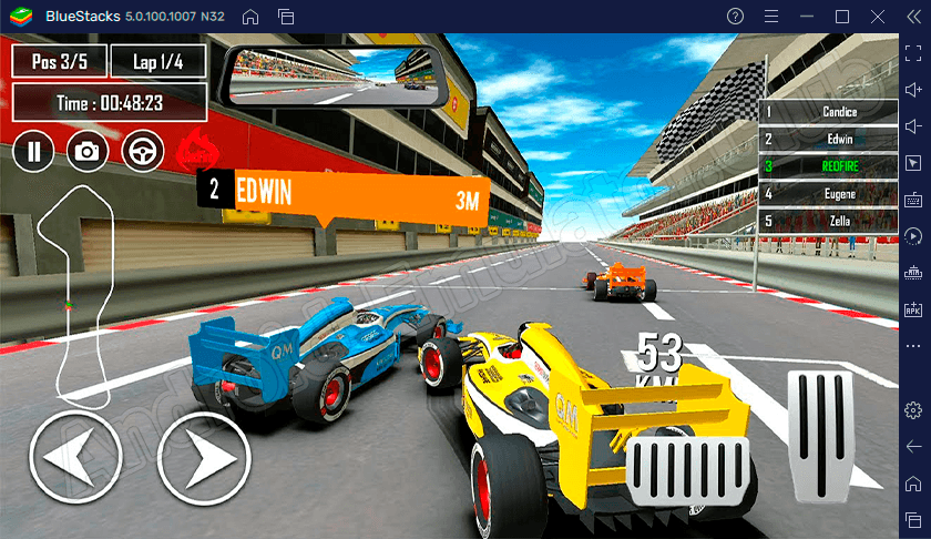 Ход игры CarX Drift Racing 2 на ПК
