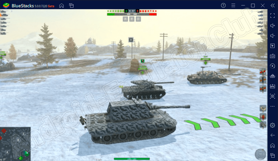 Прохождение World of Tanks Blitz на компьютере
